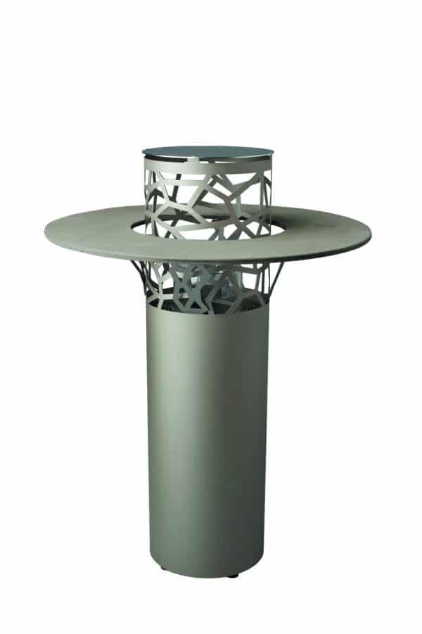 Core Titanium Pellet Patio Heater with table kit