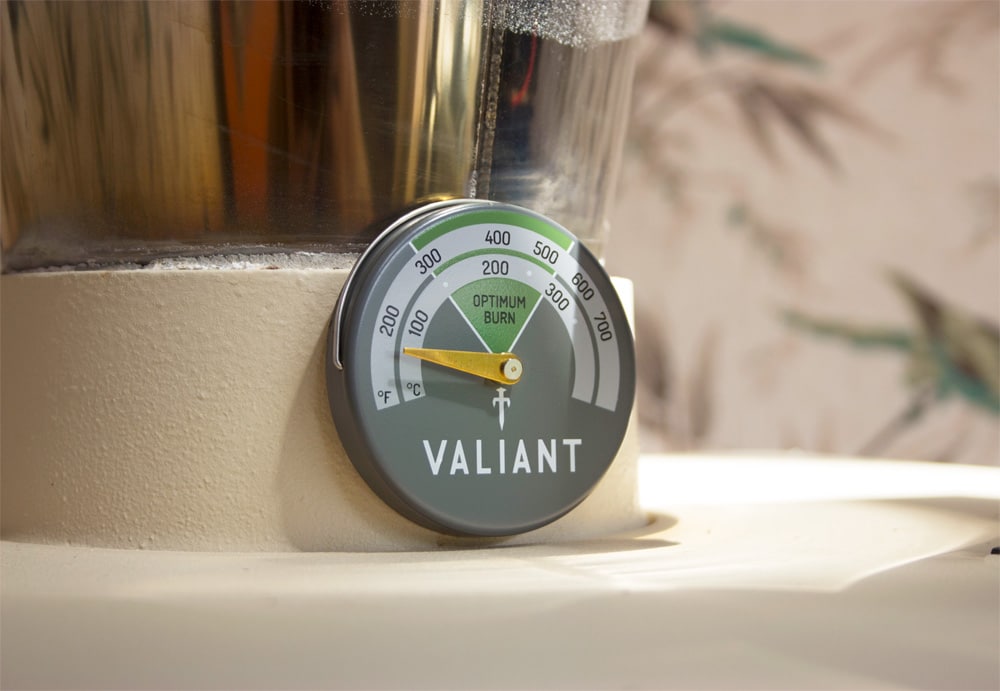 FIR116 Valiant Magnetic Log Burner & Stove Thermometer 