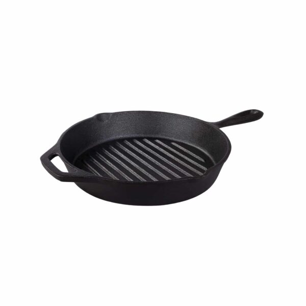 Pre-seasoned Round Cast Iron Griddle Pan - 26CM product image