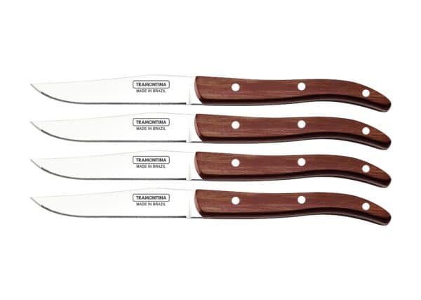 Tramontina 4 Piece Best French Style Steak Knives out of the box