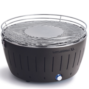 LOTUSGRILL XL smokeless BBQ GRILL side view anthracite